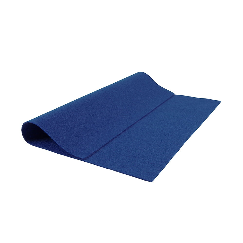 100/% Wool Felt 12In x 12In x 1.2mm Black