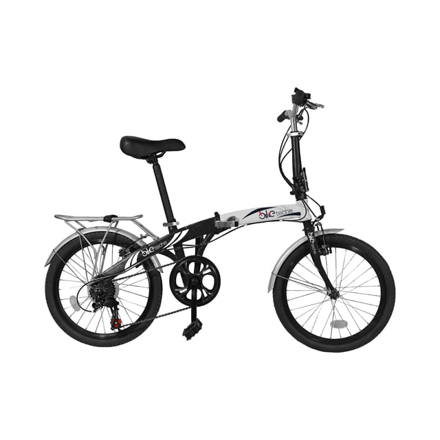 Bicicleta Plegable Vintage Rodada 20 Cambios Shimano 7 Vel BIKE TECHE BPCBLK01