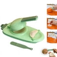 thumbnail image 1 of 1pc, 2 In 1 Dumpling Maker, Dumpling Maker Machine, Kitchen Dumpling Making Tool Baking Pastry Manual Artifact For Pressing Dumpling Skin Wrapper Mould Dough Press Maker Great To Beginners, 1 of 4