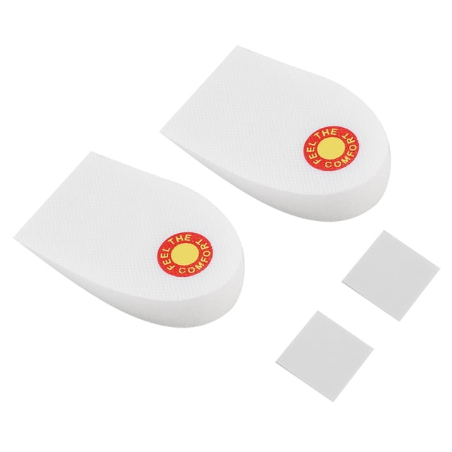 Plantillas para zapatos con elevación de talón para aumentar la altura de los zapatos para hombres y mujeres