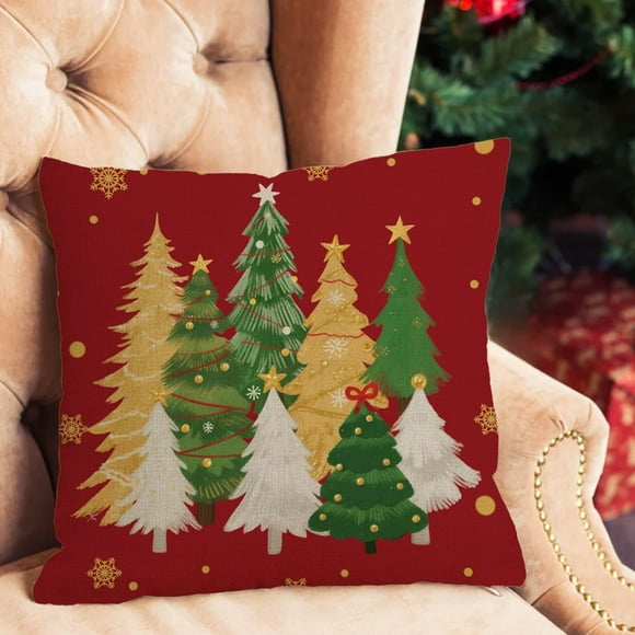 Chmadoxn Christmas Decorations, Christmas Ornaments, Christmas Gifts Christmas Pillowcase -18x18in Pillowcase - Christmas Decoration - Home Decoration Pillowcase Polyester pillowcase