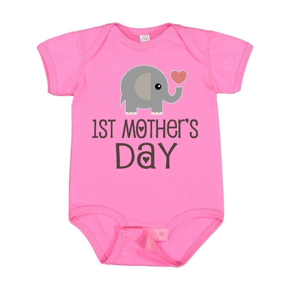 Inktastic 1st Mothers Day Boys or Girls Baby Bodysuit
