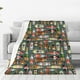 thumbnail image 1 of Balery Alcohol Bottles Manta de Felpa Suave y Acogedora – Cobija de Franela Aterciopelada para Cama, Lavable y Cálida para Sofá, Mascotas, Transpirable-40"x30", 1 of 7