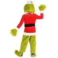 thumbnail image 6 of Dr. Seuss Toddler Grinch Santa Open Face Costume, 6 of 8