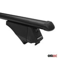 thumbnail image 5 of Cross Bar for Audi A4 Allroad 2015-2023 Top Roof Rack Luggage Carrier Black 2x, 5 of 7