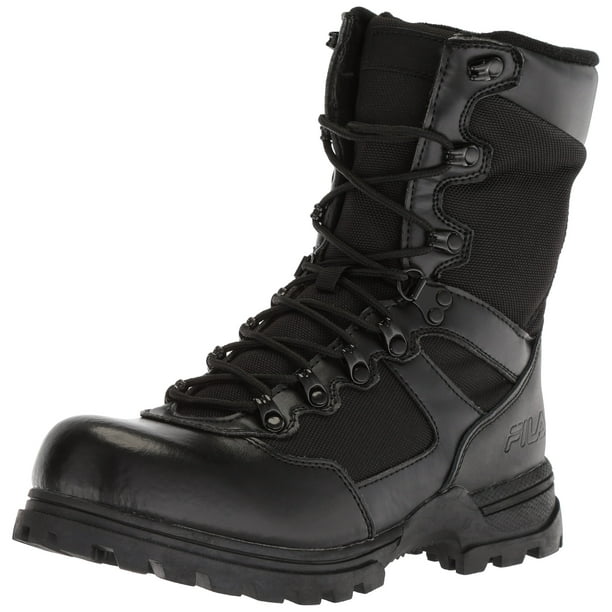 Fila Men s Stormer Military Tactical Boot Food Service Shoe Black