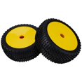 thumbnail image 5 of 4 piezas Serie 17 mm Hex 1/8 Control remoto Neumáticos de goma para automóviles todoterreno Accesorios para llantas traseras para MP9, 3, 5 of 5