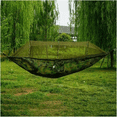 thumbnail image 2 of 550 lbs Capacity Camping Hammock with Mosquito Net, Carabiner and Storage Bag, 2 of 6