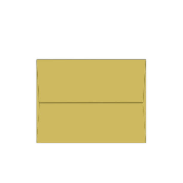 Basics GOLDEN GREEN A2 Envelopes 28T 250 PK Quality A2 (43/8x5