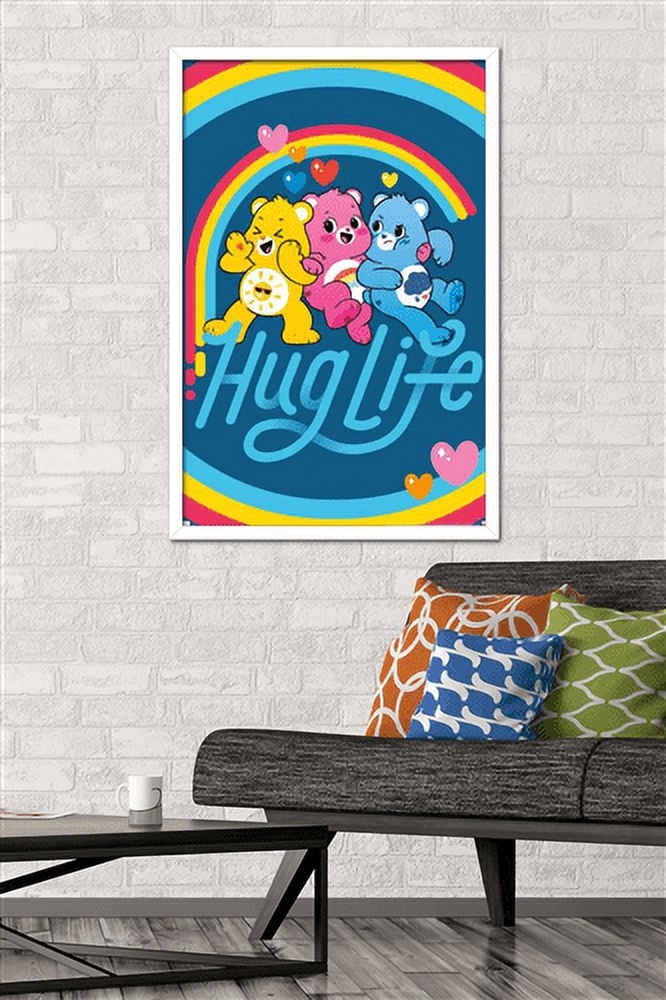 Care Bears: Unlock The Magic - Hug Life Wall Poster, 22.375" x 34" Framed