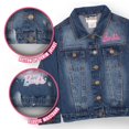 thumbnail image 4 of Chaqueta vaquera Barbie Girl Fashion Denim con coche rosa, talla 7/8, 4 of 7