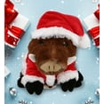thumbnail image 4 of DolliBu Santa Wild Boar Stuffed Animal Plush Toy - Super Soft Wild Animal Dress Up with Red Santa Claus Outfit, Cute Wildlife Holiday Christmas Gift - 8 Inches, 4 of 6