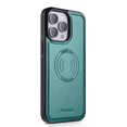 thumbnail image 6 of Decase Magnetic PU Leather Wallet Phone Case for iPhone 13 Pro Max, RFID Blocking, Mag-Safe Compatible, 2-in-1 Removable Card Holder,Shockproof Flip PU Leather Phone Cover,Green, 6 of 9