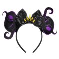 thumbnail image 1 of Diadema con orejas de Mickey Mouse de Disney para niña, Diadema con lazo de lentejuelas para fiesta de Halloween, accesorios para el cabello para Festival, regalo de Navidad, 1 of 3