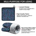 thumbnail image 7 of Dog Bones Kitchen Oven Mitt and Pot Holder Sets 2 Pcs for Baking, Cooking and Grilling, Heat Resistant Up To 392 °F, 7 of 7