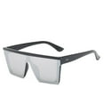 thumbnail image 6 of UV400 Protection Sunglasses One Piece Lens Strong Plastic and Metal Frame Fashion Eyewear Stylish Everyday Use, 6 of 15