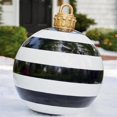thumbnail image 5 of Bola inflable de Navidad para exteriores, 60 cm, decorada, PVC, bolas grandes, decoración para árboles de Navidad, juguete sin luz, regalo de Navidad, 5 of 5