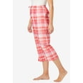 thumbnail image 3 of Dreams & Co. Plus Size Woven Sleep Capri Pant, 3 of 5