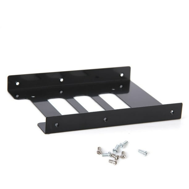Metal 2 5 To 3 5 Ssd Mounting Adapter Bracket Hard Drive Holder Walmart Com Walmart Com
