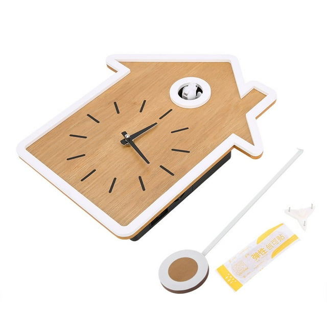 Modern Cuckoo Clock, Durable ABS Report Clock, For Home Bedroom