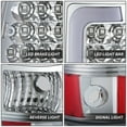 thumbnail image 5 of DNA Motoring For 03-07 Chevy Silverado GMC Sierra LED Tube Bar Tail Light Brake Lamps Pair Chrome Clear, 5 of 9