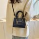 thumbnail image 3 of Bolso de mano para mujer, diseño de cocodrilo, bolso de hombro de cuero PU, elegante embrague (azul) Likrtyny Para Estrenar, 3 of 3