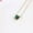 Green, variant on Small Tiny Oval Faux Resin Stone Choker Necklace Short Chic Resin Stone Necklace