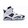 thumbnail image 3 of Ni - ke Ni - ke Air Jordan 6 Retro Olympic Midnight Navy White Shoe CT8529-164 Men Sz 9-13, 3 of 5