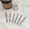 thumbnail image 4 of 200 Pcs Hair Bobby Pins Black Bun Pins Strong Hold Hair Pins Large Bun Hairpins Hair Styling Clips Non Slip Hair Barrettes for Women Girls, 4 of 5