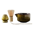 thumbnail image 4 of Juego de Matcha Macarena Chasen cuchara Tradicional Chashaku cuchara de té amarillo, 4 of 8