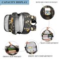 thumbnail image 3 of FORMRS Unisex School Backpack 17" Student Travel Bag with Laptop Compartment, Halloween Dancing, 3 of 7