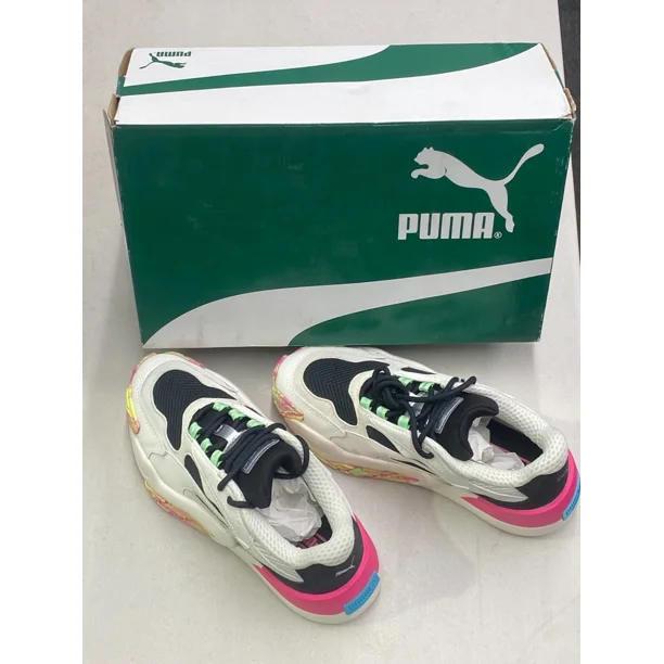 PU & MA Hedra Chaos Lace Up Women’s Size 5.5 White Sneakers Casual Shoes - NEW