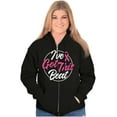 thumbnail image 5 of Breast Cancer I've Got This Beat Zip Hoodie Sweatshirt Women Brisco Brands S, 5 of 6