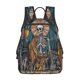 thumbnail image 1 of Fotbe Coffee-Drinking Skull Mochila Ligera para Hombres y Mujeres - Duradera y Resistente al Agua, Ideal para Escuela, Trabajo, Viajes y Uso Diario, 1 of 7