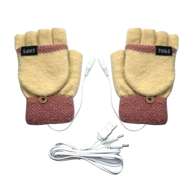 Liquidation & Promo, Heated Gloves, Electric Warmth, Waterproof Insulated, Sleek Black Design, For Cold Weather, 2 Heat Levels, USB Rechargeable, Indoor Outdoor Use, Travel Commute Gear Akmoler