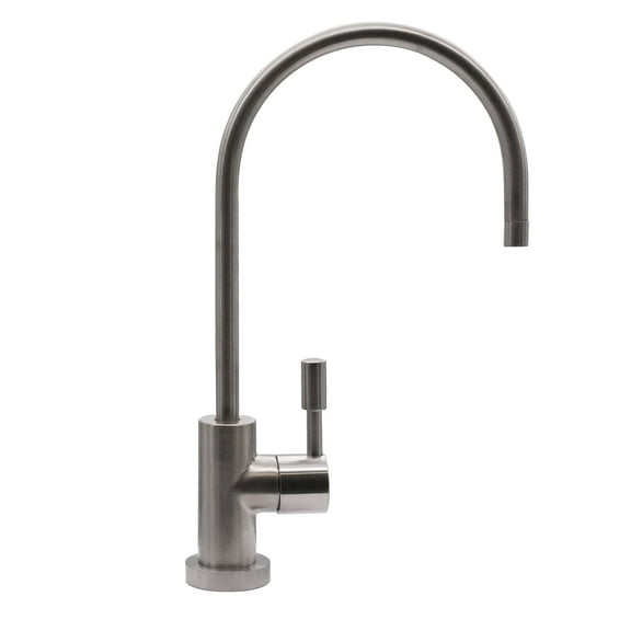 Westbrass D2036-NL-20 11" Contemporary 1-Lever Handle Cold Water Dispenser Faucet, Stainless Steel