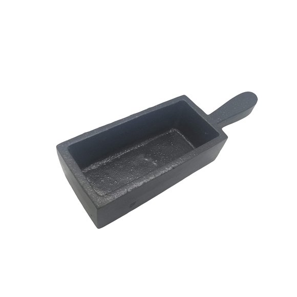Moule à Lingots en Or Outil de Moulage en Acier pour Barres Or Argent Cuivre et Aluminium 200oz