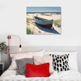thumbnail image 4 of Nawypu Beach Pictures Wall Art Farmhouse Bathroom Wall Decor Sailboat Painting Wall Art Ocean Wall Art Coastal Picture Poster Modern Artwork Canvas Prints for Bathroom Living Dining Room, 4 of 4