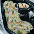 thumbnail image 3 of XYZCANDO Lemon Flower Pattern Car Seat Towel Cover, Non-Fading Car Cushion Seat Covers Durable Machine Washable for Trucks Sedans, 3 of 11