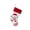Multicolor1006, variant on Tuvgenk Christmas Stocking with Santa Claus Design, 17.7x10.6 in Multicolor Cloth Hanging Decor for Fireplace Mantel Display