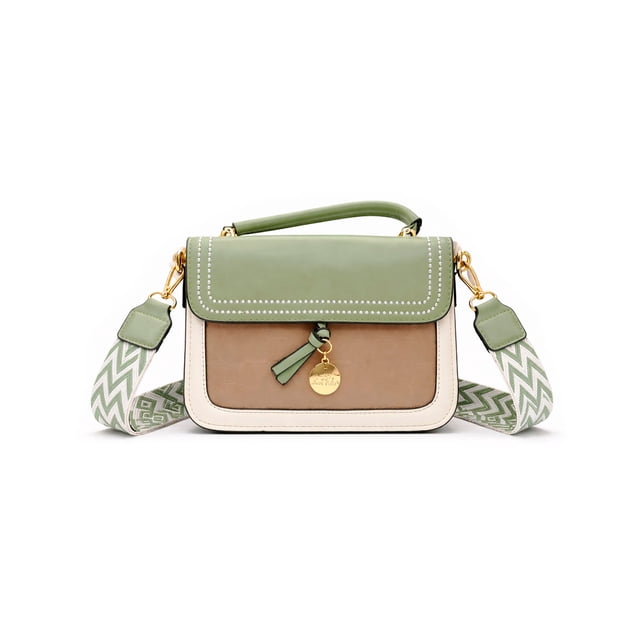 Bolsa de Mujer Moon & Self Nova Crossbody con Correa Tejida