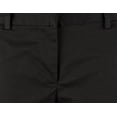 thumbnail image 3 of Women's Plus size Stretch Chino Shorts Black 24W, 3 of 4