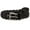 Black, variant on Women's 1 1/8" Braided Woven Skinny Narrow Leather Belt