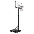 thumbnail image 1 of KFFKFF Portable Basketball Stand, 10 ft Height Adjustment Basketball Hoop & Goal, Portable Basketballs Hoop with 48 inch PC Backboard & Wheels, 1 of 9
