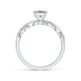 thumbnail image 2 of ANGARA Natural 0.7 Ct. Diamond Classic Ring in 14K White Gold for Women (Ring Size: 11.5), 2 of 9