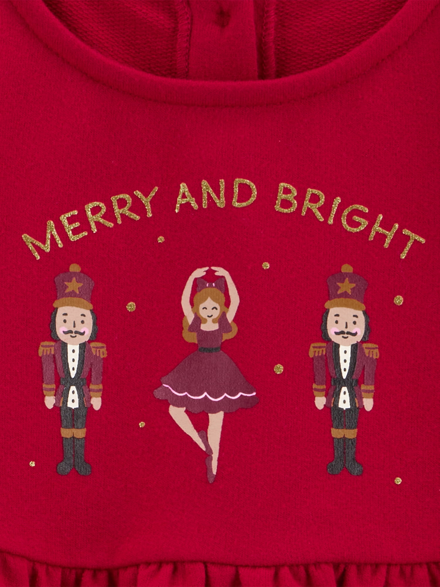 Carter's Child of Mine Baby and Toddler Girl Holiday Outfit Set, 2-Piece, Sizes 12M-5T