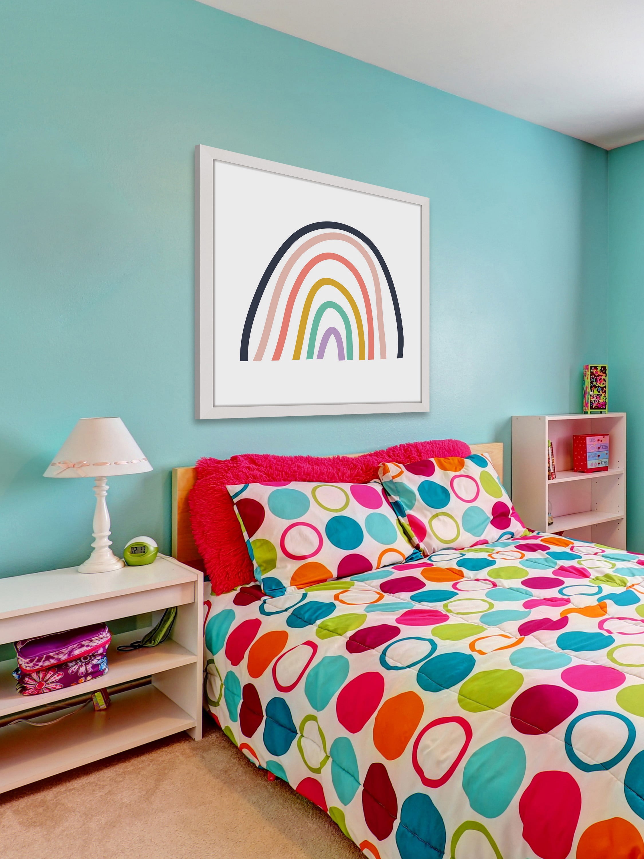 "Rainbow" Framed Painting Print