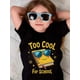 thumbnail image 2 of Girls & Boys "Cool School Cotton Graphic Tees, Back To School Clothes Girls, Black Summer Shirts With Book Character Design, Gift For First Day Of School, Round Neck Short Sleeve T-Shirt, 2 of 3