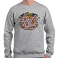 thumbnail image 2 of Spooky and Groovy Sweatshirt Unisex 2X-Large Grey, 2 of 5