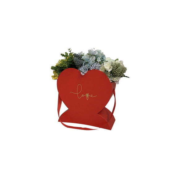 Unique Heart Shaped Box - Variety of Colors | W581